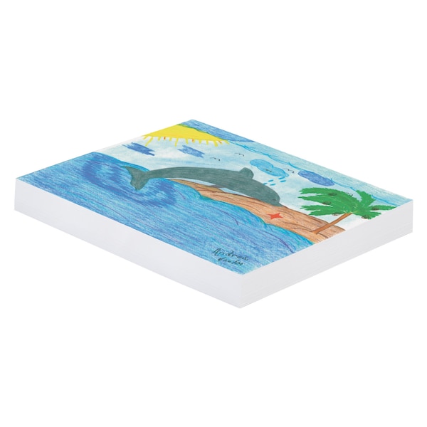 Newsprint Paper, White, 24in x 36in, PK500